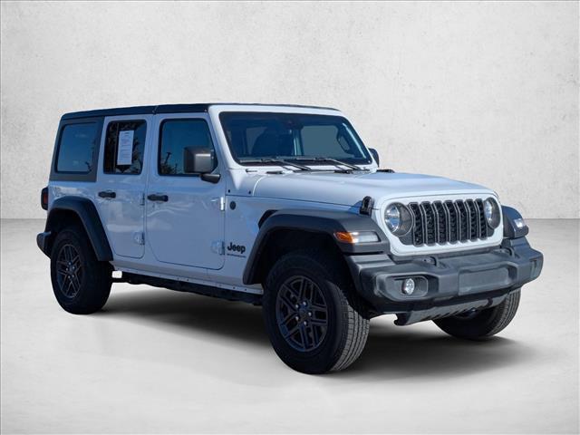 used 2024 Jeep Wrangler car, priced at $35,108