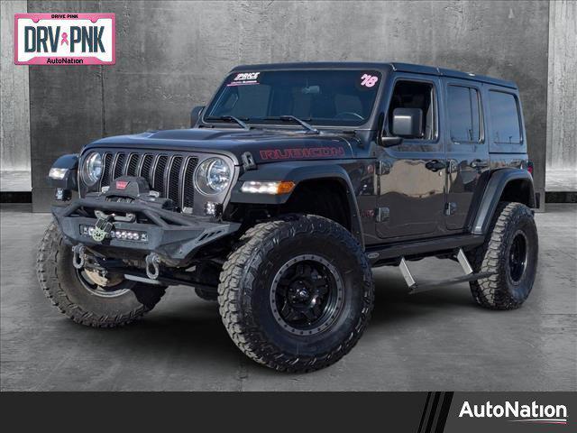 used 2018 Jeep Wrangler Unlimited car, priced at $36,360