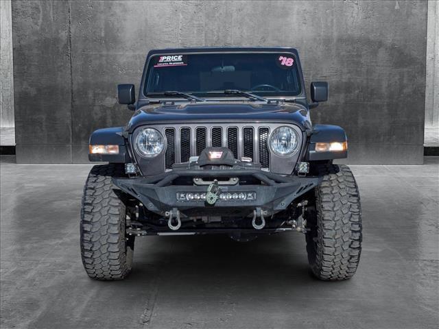 used 2018 Jeep Wrangler Unlimited car, priced at $36,360