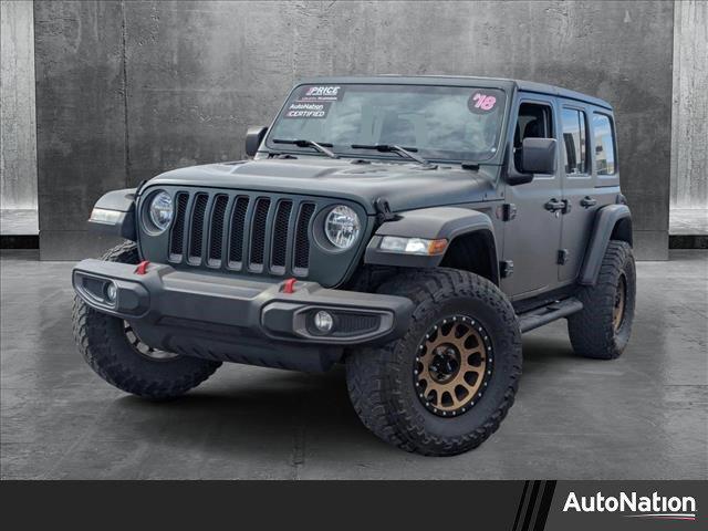 used 2018 Jeep Wrangler Unlimited car, priced at $36,218