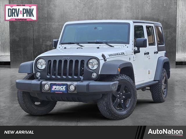 used 2016 Jeep Wrangler Unlimited car, priced at $18,880