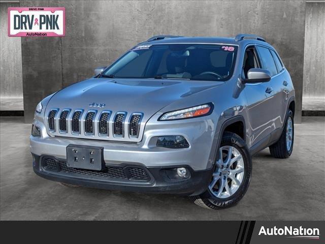 used 2018 Jeep Cherokee car, priced at $14,691