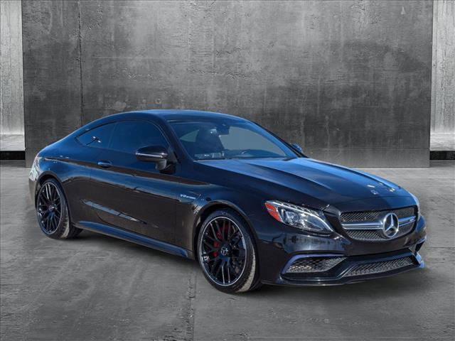 used 2017 Mercedes-Benz AMG C 63 car, priced at $42,992