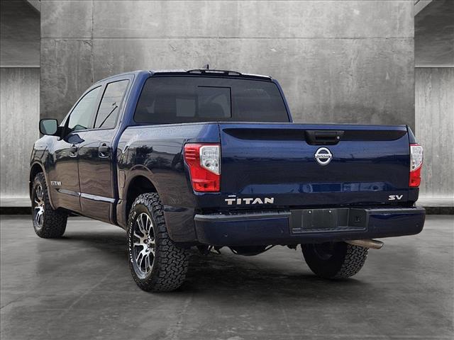 used 2022 Nissan Titan car, priced at $27,465