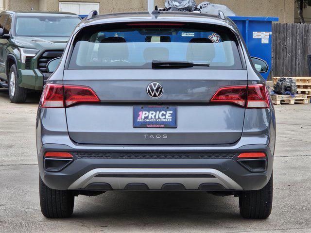 used 2022 Volkswagen Taos car, priced at $19,595