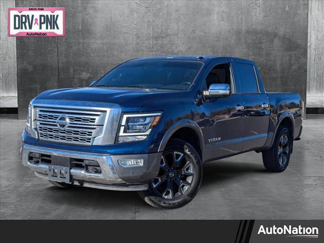 used 2021 Nissan Titan car, priced at $40,995