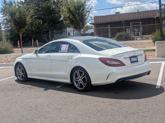 used 2015 Mercedes-Benz CLS-Class car, priced at $11,999