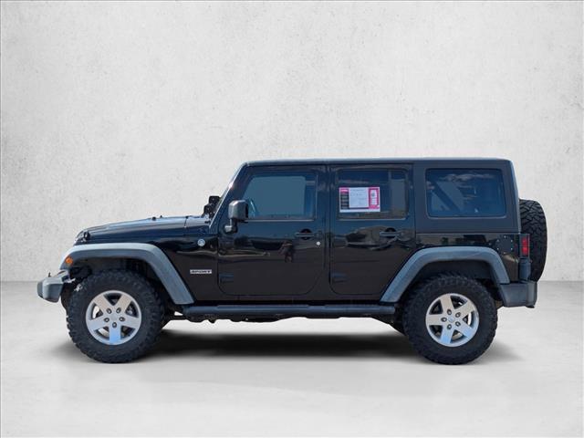 used 2012 Jeep Wrangler Unlimited car, priced at $11,529
