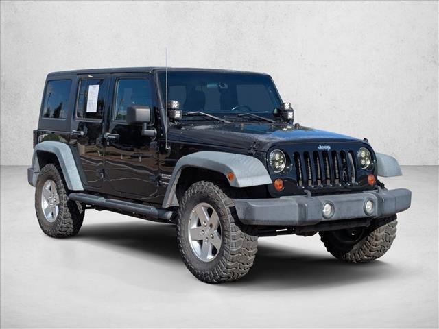 used 2012 Jeep Wrangler Unlimited car, priced at $11,529