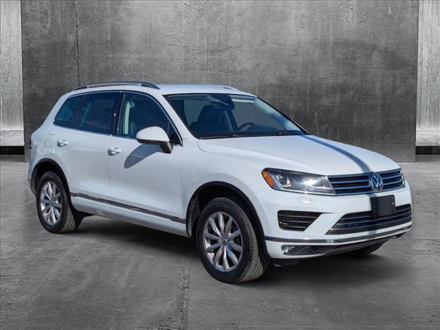 used 2016 Volkswagen Touareg car, priced at $20,694