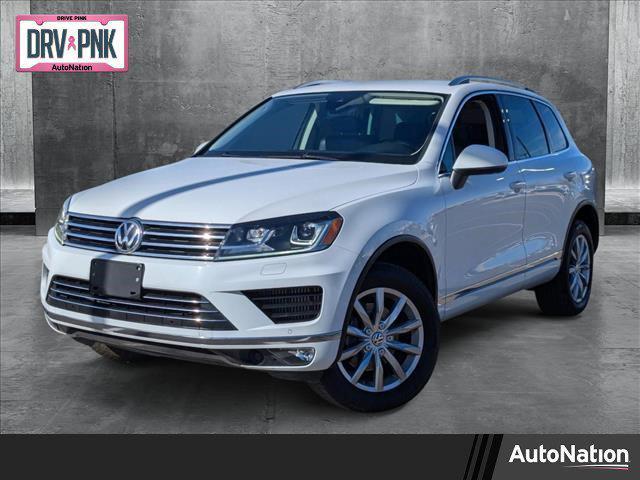 used 2016 Volkswagen Touareg car, priced at $20,694