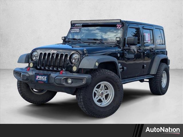 used 2017 Jeep Wrangler Unlimited car, priced at $19,921