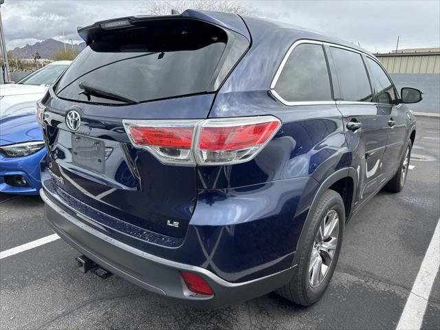 used 2015 Toyota Highlander car, priced at $15,990