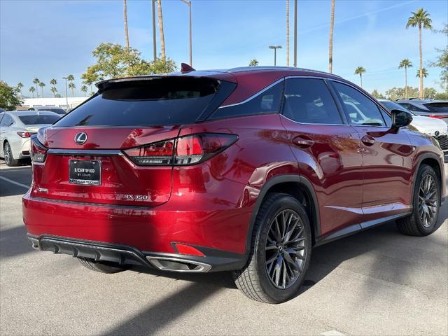 used 2022 Lexus RX 350 car, priced at $45,590