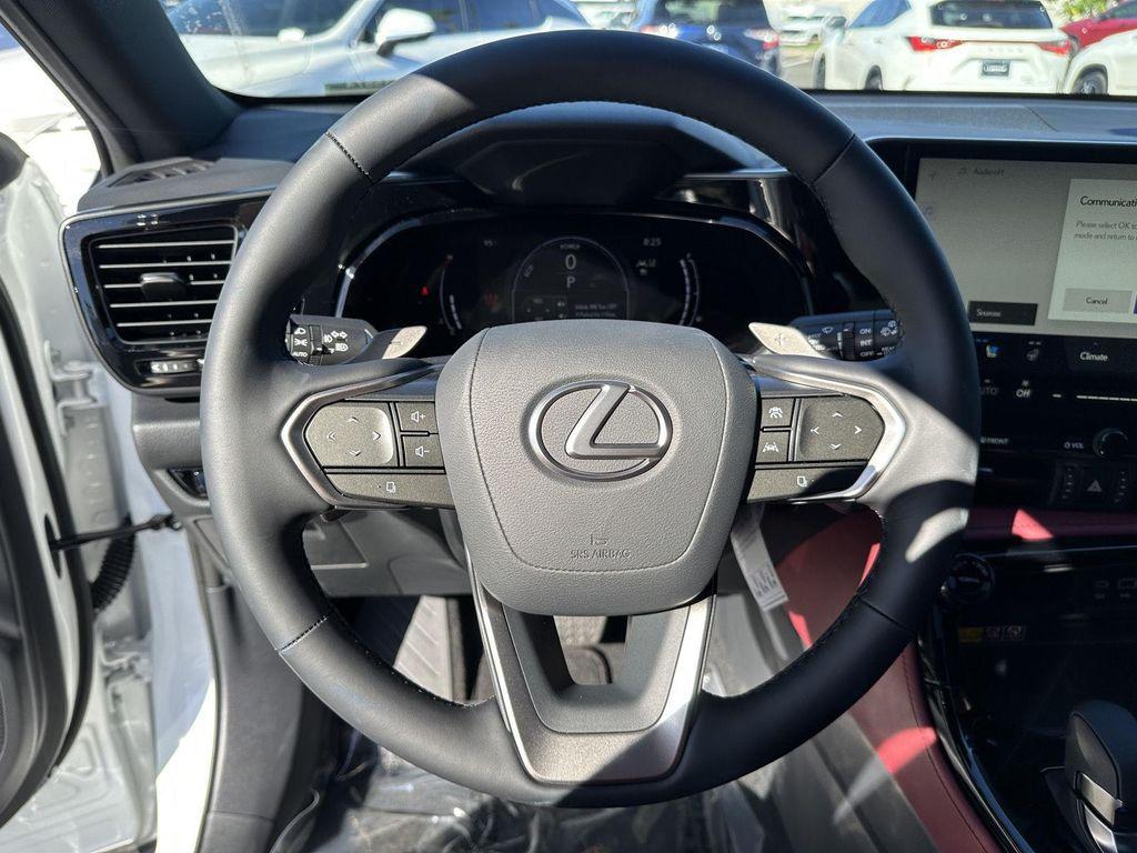 new 2025 Lexus NX 350h car, priced at $55,309