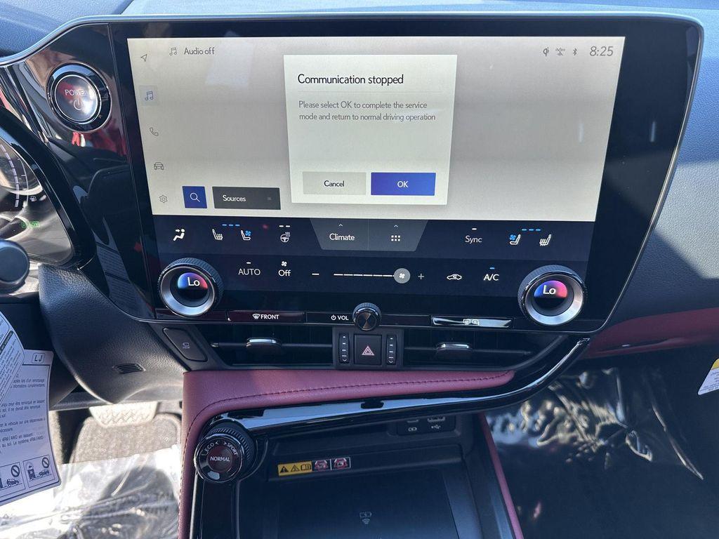 new 2025 Lexus NX 350h car, priced at $55,309