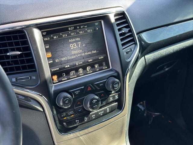 used 2017 Jeep Grand Cherokee car, priced at $16,590