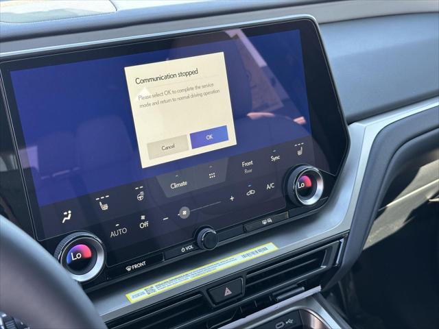 new 2025 Lexus TX 350 car, priced at $61,073