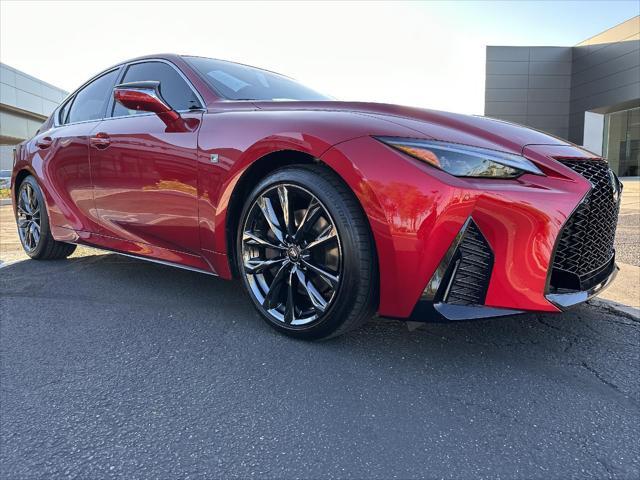 new 2024 Lexus IS 350 car, priced at $54,970