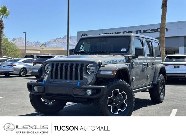 used 2021 Jeep Wrangler Unlimited 4xe car, priced at $36,360
