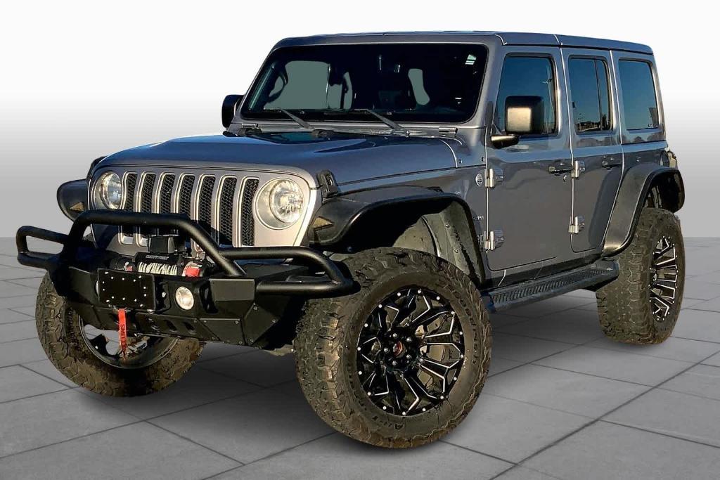 used 2018 Jeep Wrangler Unlimited car, priced at $28,762