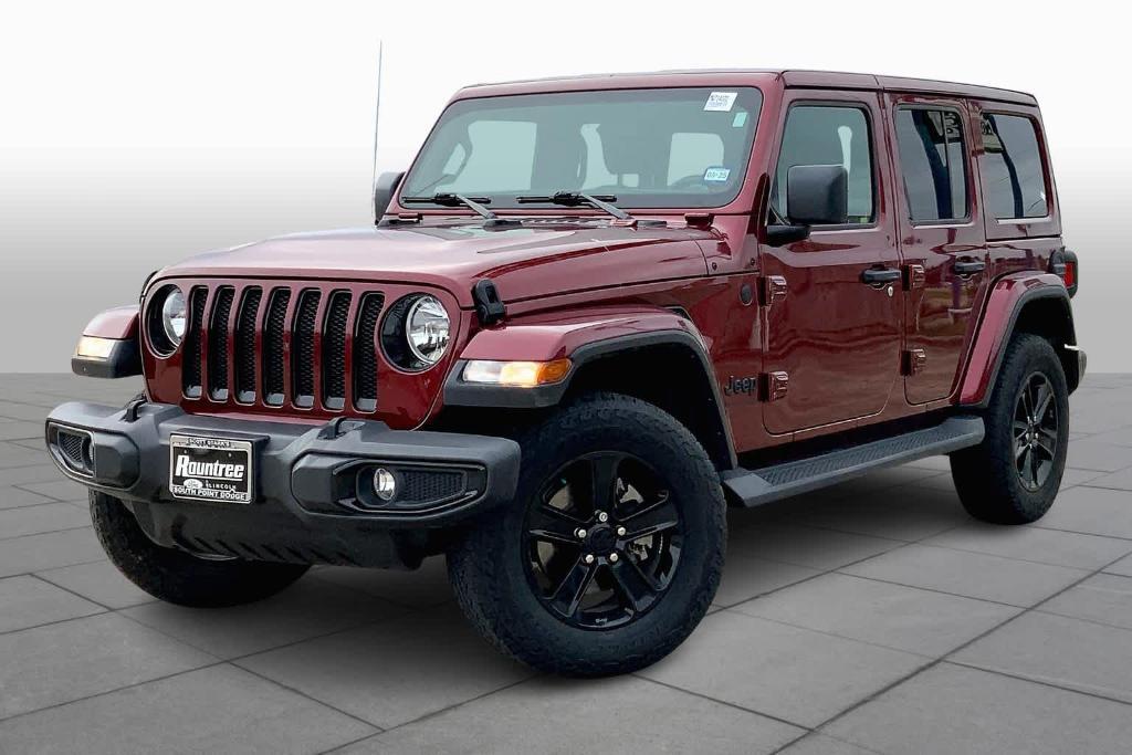 used 2021 Jeep Wrangler Unlimited car, priced at $34,584