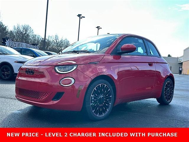 new 2024 FIAT 500e car, priced at $19,995