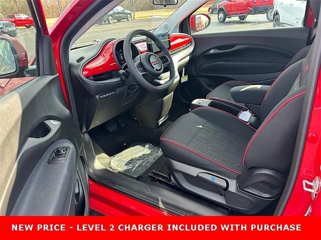 new 2024 FIAT 500e car, priced at $19,995