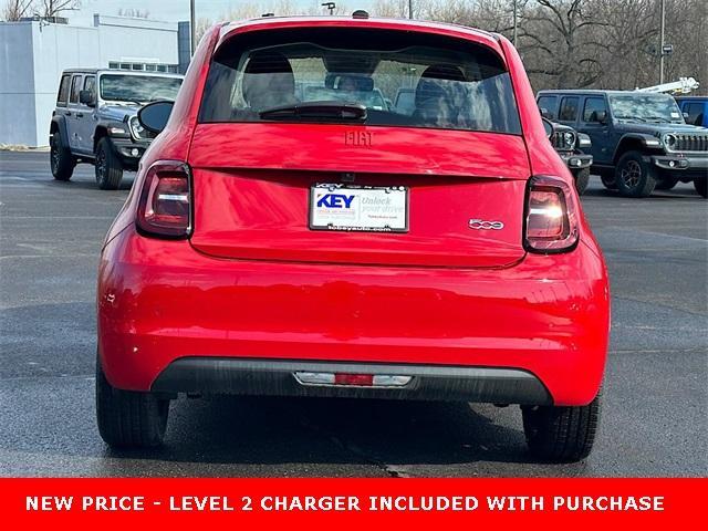 new 2024 FIAT 500e car, priced at $19,995