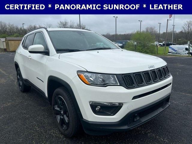used 2021 Jeep Compass car, priced at $23,815