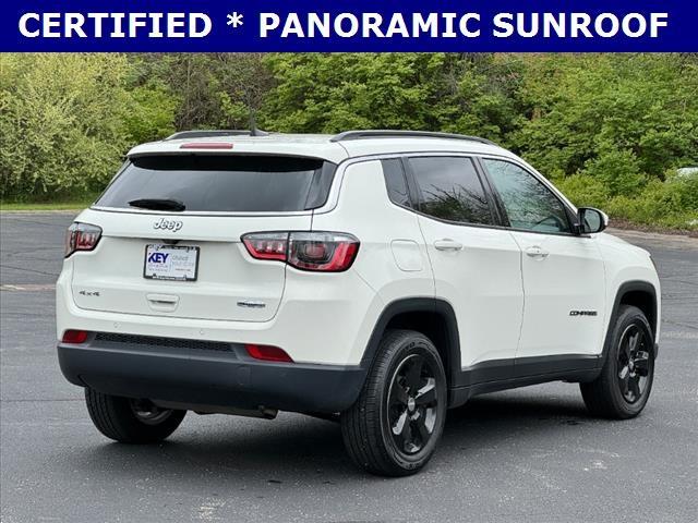 used 2021 Jeep Compass car, priced at $23,315