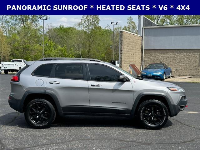used 2018 Jeep Cherokee car, priced at $22,605