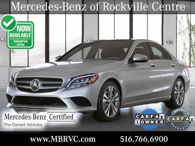 used 2021 Mercedes-Benz C-Class car, priced at $33,046