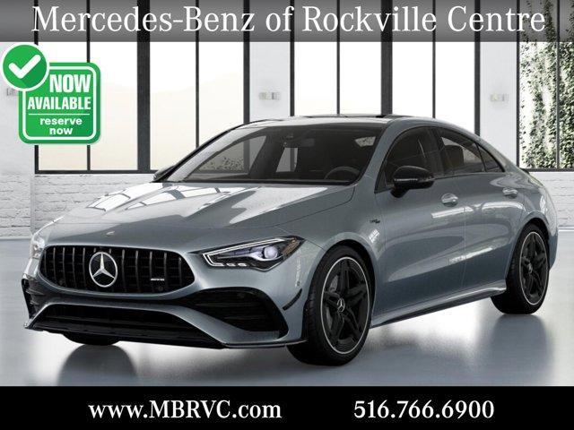 new 2025 Mercedes-Benz AMG CLA 35 car, priced at $60,330