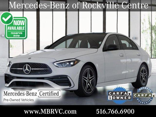 used 2022 Mercedes-Benz C-Class car, priced at $39,901