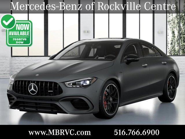 new 2025 Mercedes-Benz AMG CLA 45 car, priced at $78,335