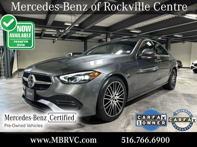 used 2022 Mercedes-Benz C-Class car, priced at $33,967