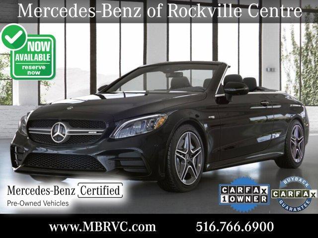 used 2022 Mercedes-Benz AMG C 43 car, priced at $55,906