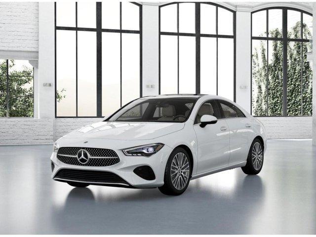 new 2025 Mercedes-Benz CLA 250 car, priced at $45,210