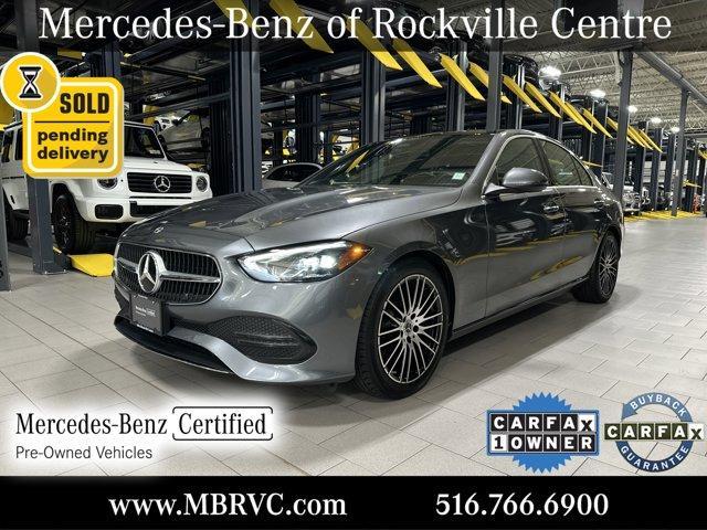 used 2022 Mercedes-Benz C-Class car, priced at $36,120