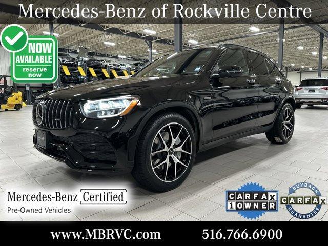 used 2021 Mercedes-Benz AMG GLC 43 car, priced at $46,657