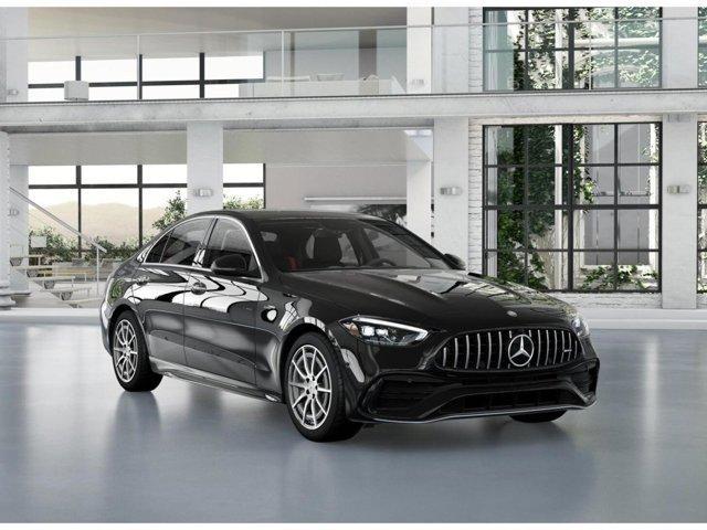 new 2025 Mercedes-Benz AMG C 43 car, priced at $64,385