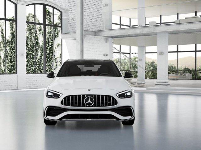 new 2024 Mercedes-Benz AMG C 43 car, priced at $68,635