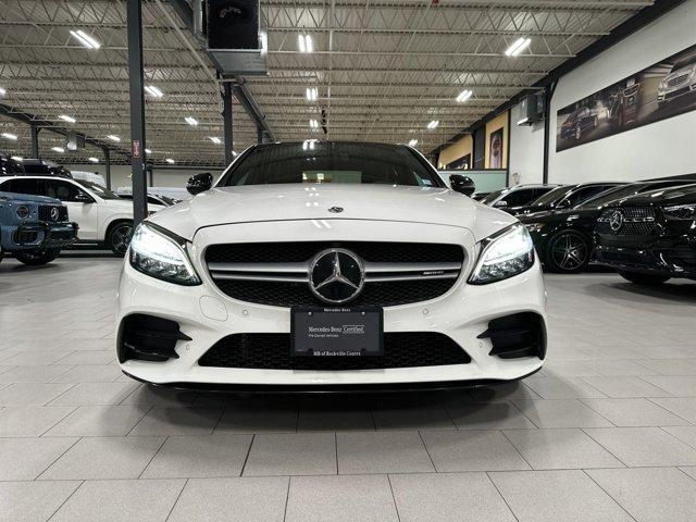 used 2021 Mercedes-Benz AMG C 43 car, priced at $43,976