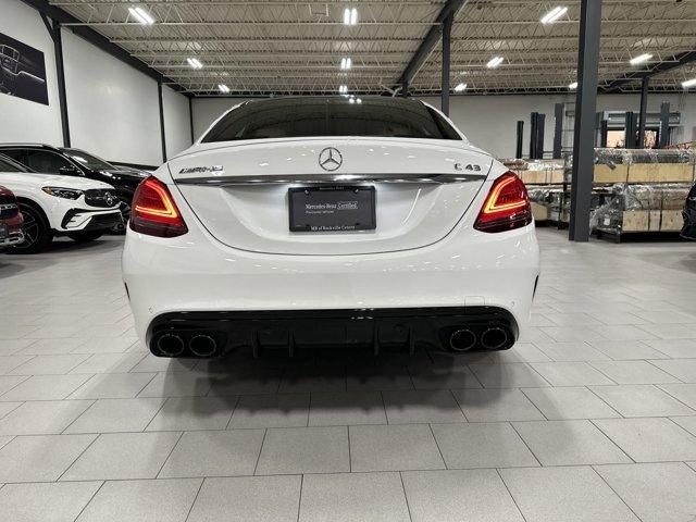 used 2021 Mercedes-Benz AMG C 43 car, priced at $43,976