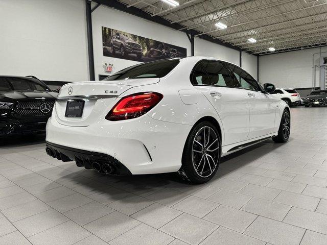 used 2021 Mercedes-Benz AMG C 43 car, priced at $43,976