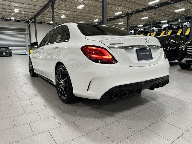 used 2021 Mercedes-Benz AMG C 43 car, priced at $43,976