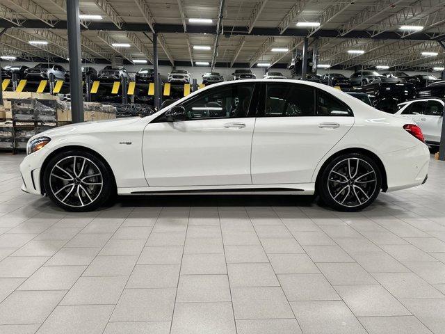 used 2021 Mercedes-Benz AMG C 43 car, priced at $43,976