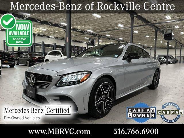 used 2022 Mercedes-Benz C-Class car, priced at $37,421