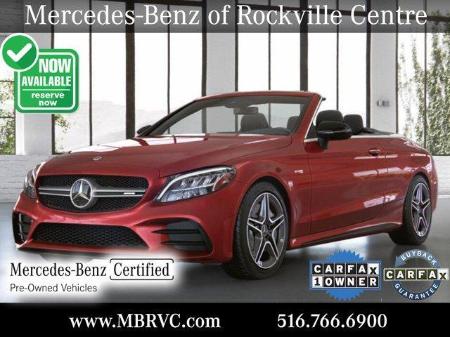 used 2023 Mercedes-Benz AMG C 43 car, priced at $58,836